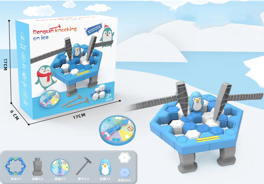 Juego rompe hielo interactivo pinguino
